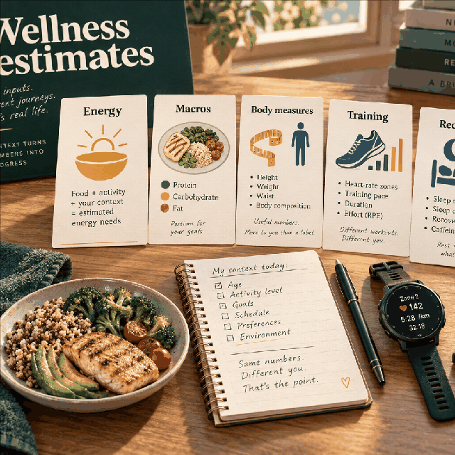 Small WorldCalculate visual separating energy, macros, body measures, training, and recovery estimates for Adult Maintenance Energy Estimate